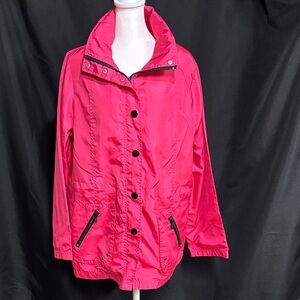 Vibrant Pink Utility Jacket